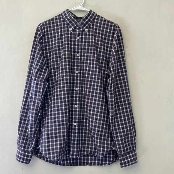 Brooks Brothers Other - Brooks Brothers blue plaid long sleeve button down shirt Size M